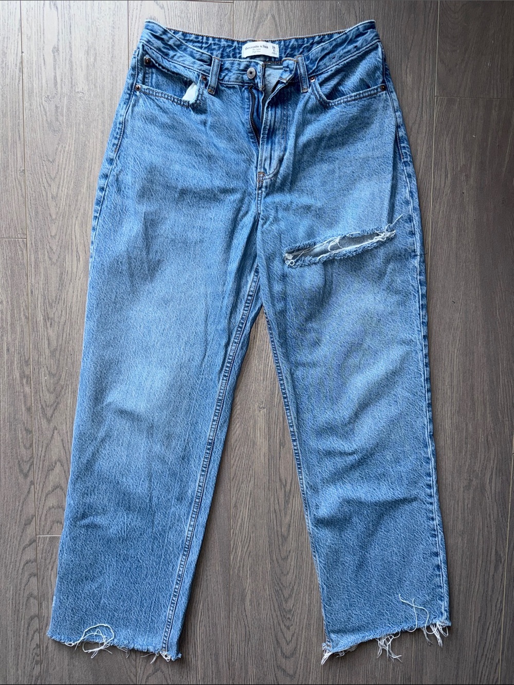 Abercrombie & Fitch The Loose High Rise - Curve Love